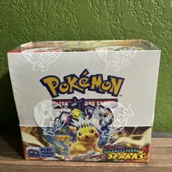 Pokemon TCG Scarlet & Violet Surging Sparks Booster Box FACTORY SEALED- 36 packs - Image 1