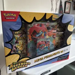 Pokemon Mega Feraligatr ex Box -Mega Evolution Ascended Heroes - Image 1