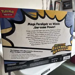 Pokemon Mega Feraligatr ex Box -Mega Evolution Ascended Heroes - Image 2