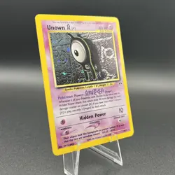 Pokemon Unown [A] 14/75 Neo Discovery Holo Rare Unlimited 40 HP English 2001 - Image 2