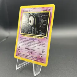 Pokemon Unown [A] 14/75 Neo Discovery Holo Rare Unlimited 40 HP English 2001 - Image 3
