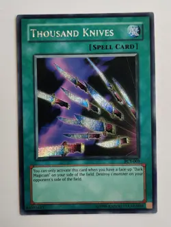Thousand Knives PCY-003 Power of Chaos Yu-Gi-Oh! NM - Image 1