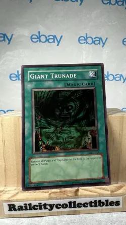 GIANT TRUNADE Yu-Gi-Oh! UNLIMITED EDITION MRL-045 RARE FOIL - Image 1