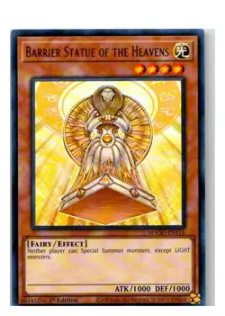 Barrier Statue of the Heavens MAGO-EN116 Rare Maximum Gold Yu-Gi-Oh Near Mint - Image 1