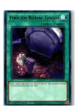 2X Foolish Burial Goods MAGO-EN054 Rare Maximum Gold Yu-Gi-Oh Near Mint - Image 1