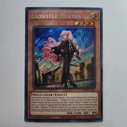 Exosister Martha- POTE-EN025 - Secret Rare - NM - 1st ed - Yugioh - Image 1