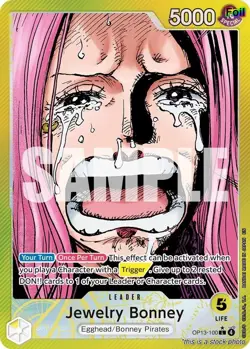Jewelry Bonney (Alternate Art) [OP13 - OP13-100] - NM [Foil] TCG One Piece - Image 1