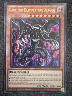 Yugioh Dark End Evaporation Dragon MP25-EN212 Ultra Rare 1st Edition NM - Image 1