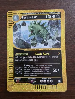 Tyranitar 003/012 Jumbo Cards Reverse Holo - Image 1