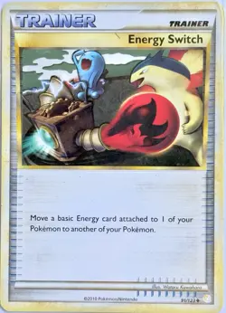 Pokemon cards, Trainer, Energy Switch, 2010, 91/123, Regular - Image 1
