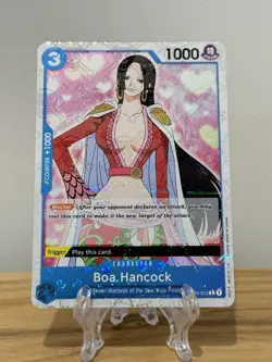 Boa Hancock ST03-013 Pirate Flag Foil Card - One Piece PRB01 The Best ENGLISH - Image 1