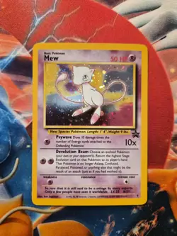 Mew Promo Holo Card 09/53 WOTC - Image 1