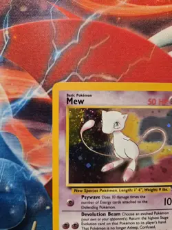Mew Promo Holo Card 09/53 WOTC - Image 2