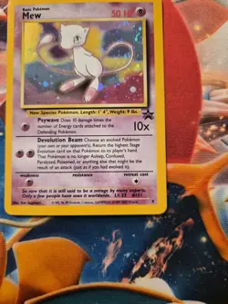 Mew Promo Holo Card 09/53 WOTC - Image 4