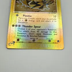 2003 Pokemon Card - Electabuzz Sandstorm 35/100 Reverse Holo - Crease - Image 5
