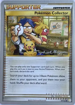 Pokemon cards, Supporter, Pokemon collector, 2010, 97/123 - Image 1