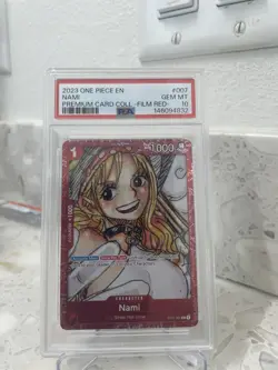 Nami (Premium Card Collection -ONE PIECE FILM RED Edition-) ST01-007 PSA 10 - Image 1