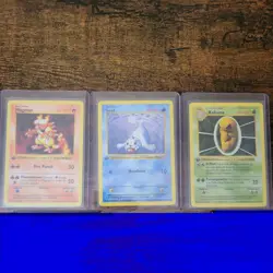 Pokemon 1999 Base Set 1st edition Shadowless Bundle Cards NM-LP Condition - Image 1
