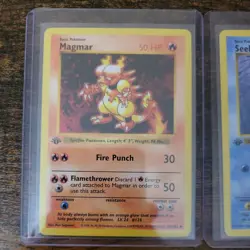 Pokemon 1999 Base Set 1st edition Shadowless Bundle Cards NM-LP Condition - Image 2