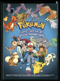 Checklist #90 Topps Trading Cards Series 1 Pokemon Near Mint - Image 1