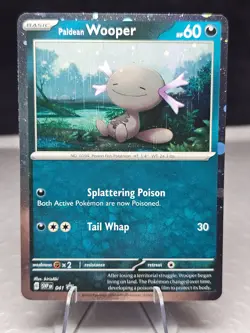 Paldean Wooper 041 Sv: Scarlet & Violet Promo Cards Holo [gls0405] - Image 1