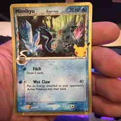 Mimikyu (Delta Species) SWSH136 SWSH: Sword & Shield Promo Cards Holo NM - Image 1