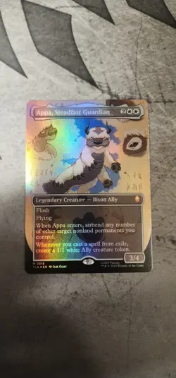 Appa, Steadfast Guardian (Borderless) Avatar: The Last Airbender Foil - Image 1