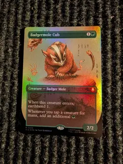 Badgermole Cub (Borderless) Avatar: The Last Airbender Foil - Image 1