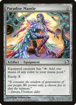 Paradise Mantle [Modern Masters] Magic MTG - Image 1