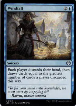 Windfall - Commander: The Lost Caverns of Ixalan - 180 - NM - Image 1