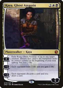 Kaya, Ghost Assassin NonFoil Conspiracy: Take the Crown 75 NM MTG - Image 1