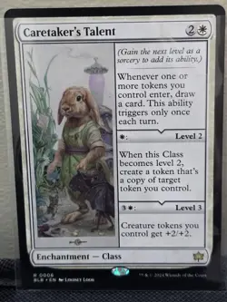 Caretaker's Talent Bloomburrow Regular - Image 1