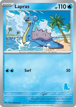 Pokemon TCG My First Battle - Lapras - Image 1