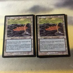 MTG / Peat Bog X2 / Nm & Never Played - Image 1