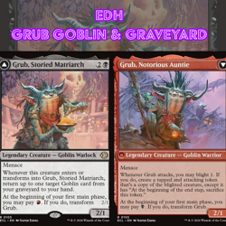 EDH - Grub Goblin Tribal & Graveyard, MTG Commander Deck, Bracket 2 - Image 1