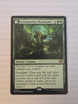Germination Practicum #149 Mythic Secrets of Strixhaven MTG NMOB - Image 1
