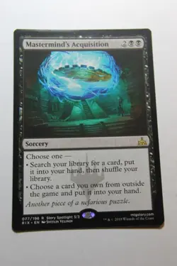 MTG Mastermind's Acquisition x1- -Rivals of Ixalan-Lightly Played - Image 1