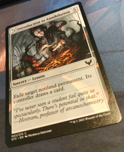 Introduction to Annihilation - Strixhaven STX - Common - NM (see pics) MTG - Image 3