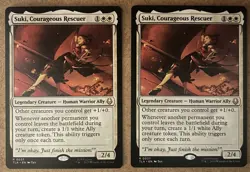 x2 Suki, Courageous Rescuer - Avatar: The Last Airbender TLA - NM MTG - Image 1