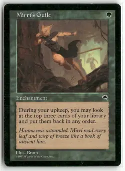 Mirri's Guile 236 Rare Tempest Magic: The Gathering Moderately Played - Image 1