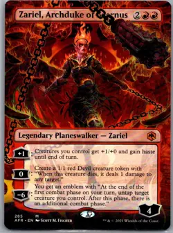 Zariel, Archduke of Avernus (Borderless) M Adventures in the Forgotten Realms 28 - Image 1