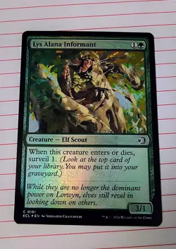 Lys Alana Informant #181 Foil Lorwyn Eclipsed MTG M/NM - Image 1