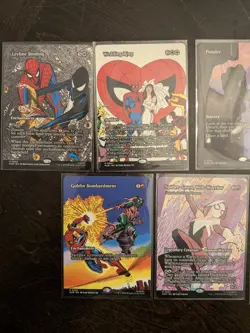 Magic The Gathering Spider-Man Lot of 7 Mythic Cards NM/M (Lot 7) - Image 2