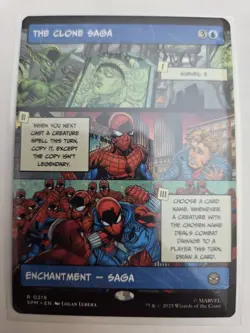 mtg, The Clone Saga- (Borderless) Marvel's Spider-Man Regular NM - Image 1
