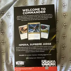 Magic: The Gathering First Flight Starter Commander Deck Isperia Supreme Judge - Image 2