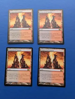 MTG Dragonskull Summit X4: Core Set 2012 #225 – NM - Image 1