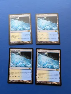 MTG Glacial Fortress X4: Core Set 2012 #227 – NM-MT - Image 1