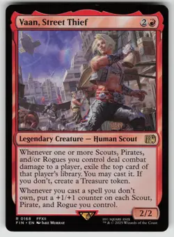 Vaan, Street Thief 168 Rare FINAL FANTASY Magic: The Gathering Near Mint - Image 1