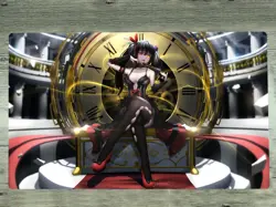 YGOmat CCG Mat Anime Date A Live Playmat Tokisaki Kurumi Trading Card Game Mat - Image 1
