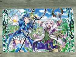YGOmat OCG Playmat Aromage Jasmine Rosemary CCG TCG Trading Card Game Mat Bag - Image 1